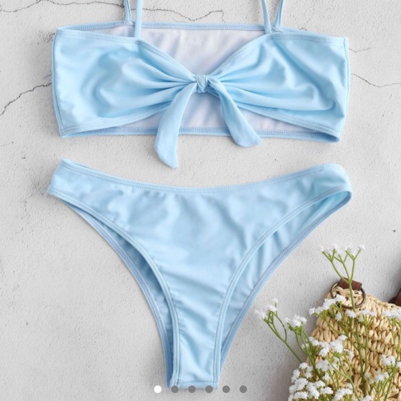 ZAFUL Knot tie convertible bikini - Picture 1 of 3
